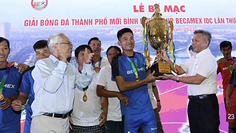 Út Du TPK vô địch Giải bóng đá Thành phố mới Bình Dương – Cúp Becamex IDC 2023